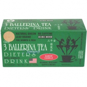 Wholesale 3 Ballerina Tea Dieters\' Drink (Extra Strength) (18 teabags supply each box)